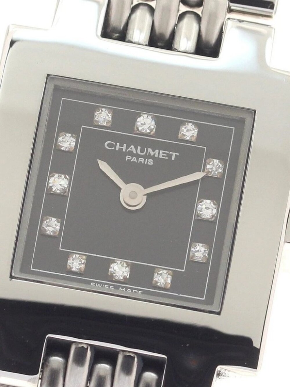 Chaumet Still de Chaumet 12P diamond black Dial Quartz Ladies Watch